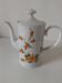 Cafetière vintage Winterling Bavaria décor floral orange
