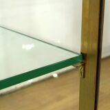 Display Cabinet in Brass and Elm – 1950