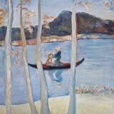 Painting by Annick Carrel