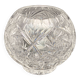 Decorative ball in chiseled Arques crystal