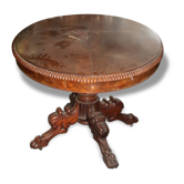 Mahogany side table