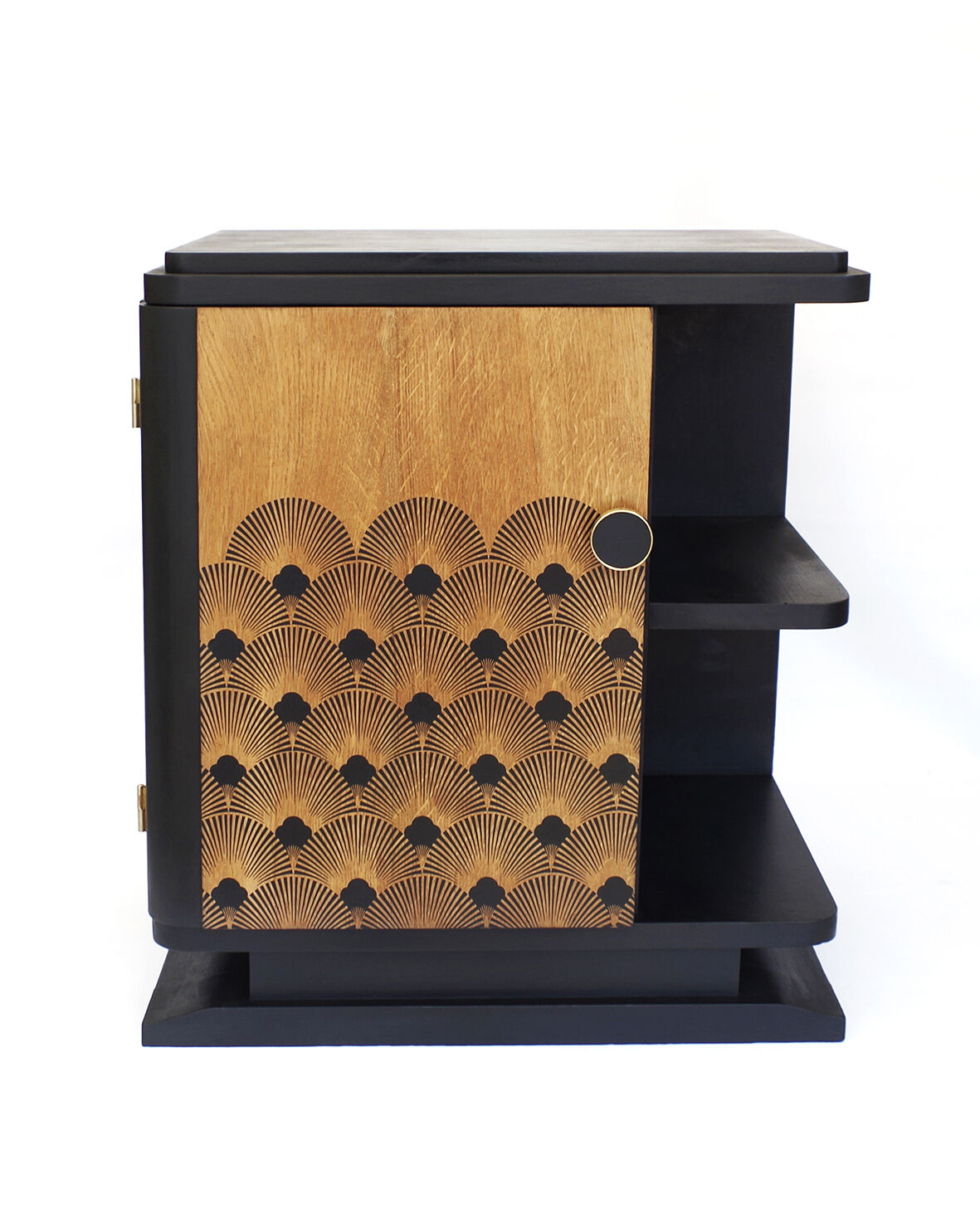 Pair of art deco nightstands