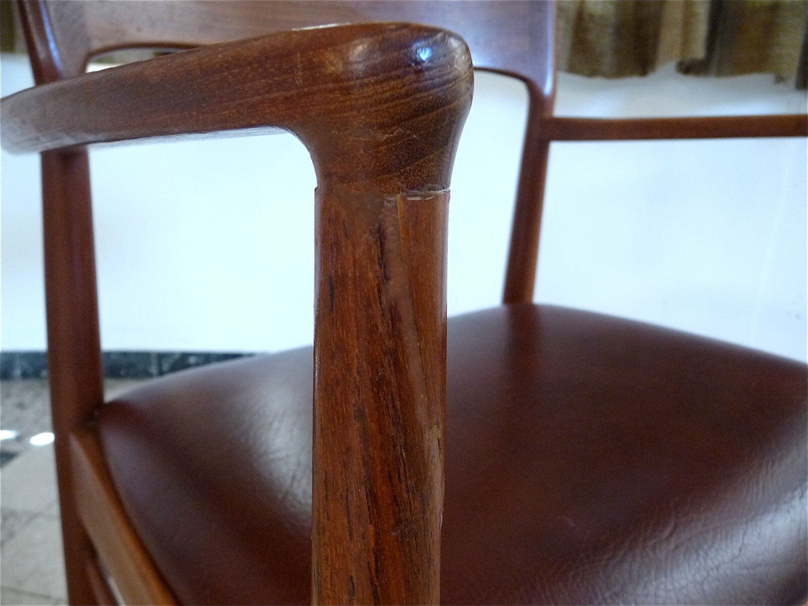 Set of 2 Scandinavian teak armchairs from Korup Stolefabrik, Denmark 1960s