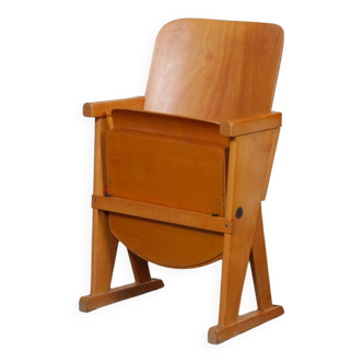 Wooden folding chair from the 1960s