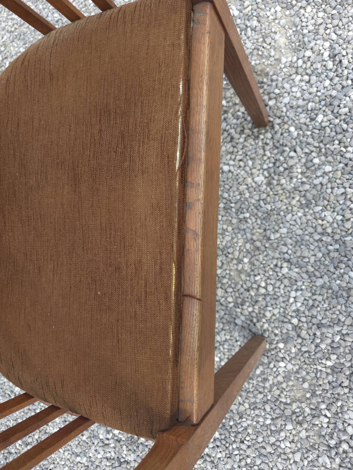 Vintage oak office chair