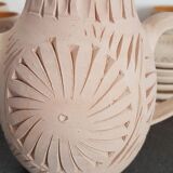 Terracotta tea set