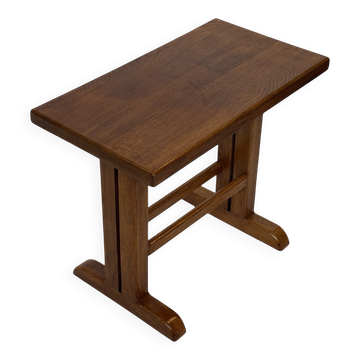 Vintage side table, Shaker-style, compact design, solid wood