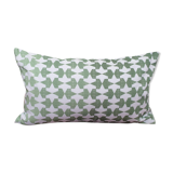 Housse de coussin Topkapi blanc, vert, 30 x 50