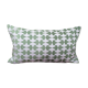 Topkapi cushion cover white, green, 30 x 50