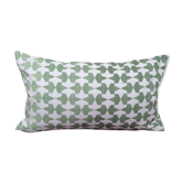 Housse de coussin Topkapi blanc, vert, 30 x 50