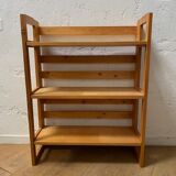 Bookcase wooden shelf