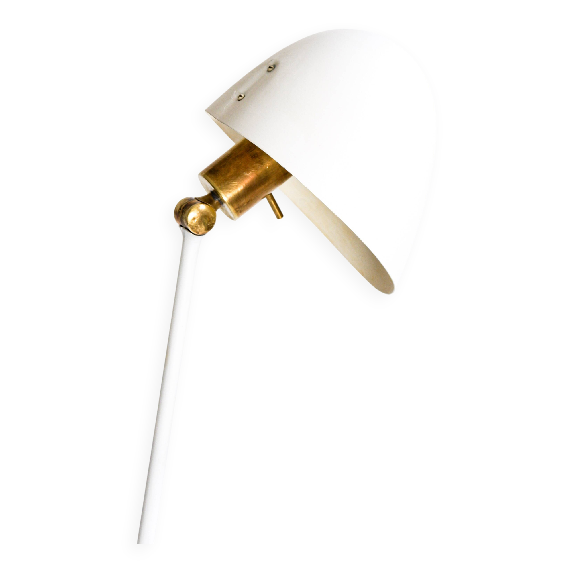 Hans Agne Jakobsson rare floor lamp model G33. Circa 1960