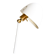 Hans Agne Jakobsson rare floor lamp model G33. Circa 1960