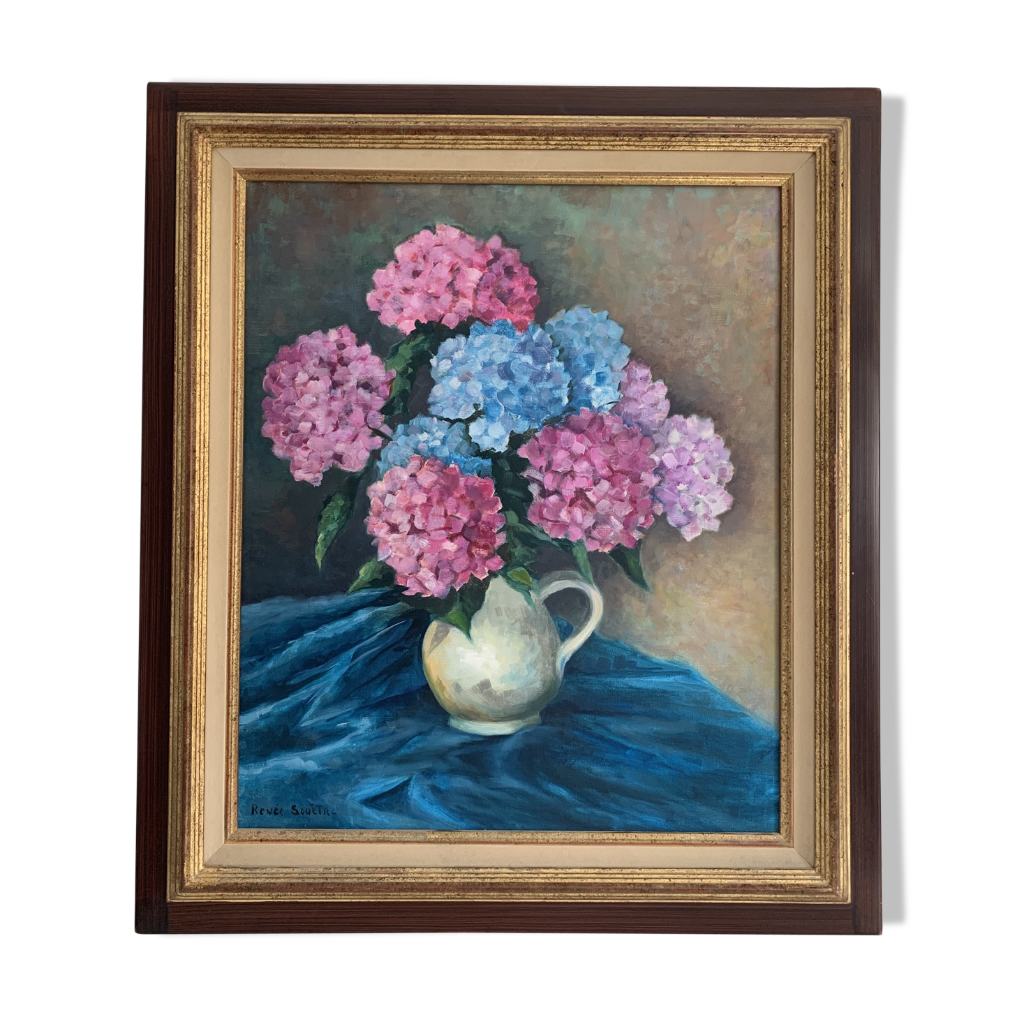 Still life hydrangeas