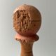Old wooden bowling game turned late nineteenth century