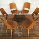 Series of 6 Baumann Mondor chairs
