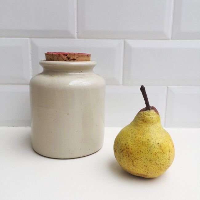 Vintage stoneware pot