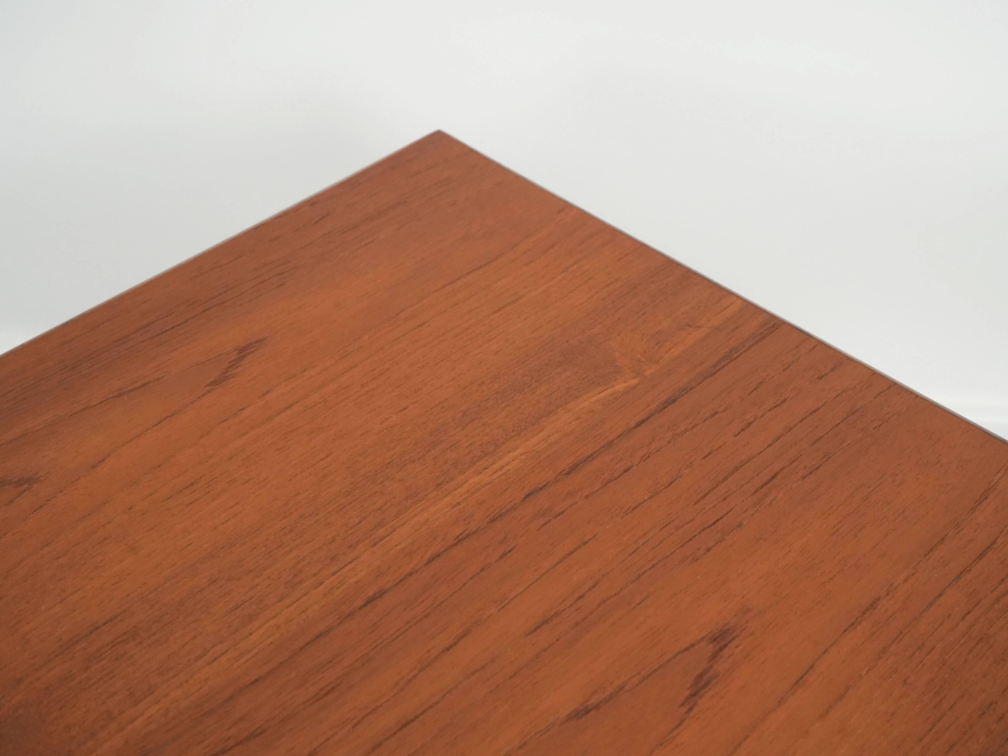 Teak coffee table, Danish design, 1970s, production: Denmark