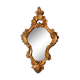 Gilded style mirror, 46x28 cm