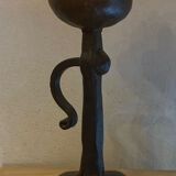 Bougeoir en fer forgé