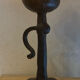 Wrought iron candle holder