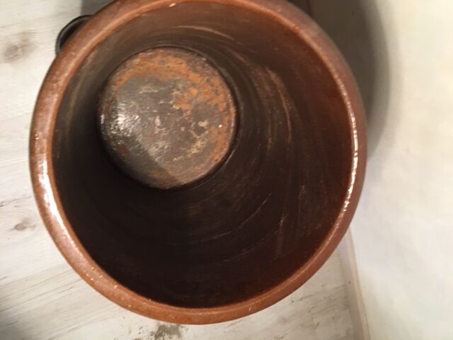 Old sauerkraut pot in sandstone 50 liters