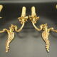 Paire d'appliques, style Louis XV Lucien Gau, Paris