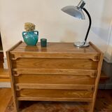 Vintage wooden chest of drawers 1970