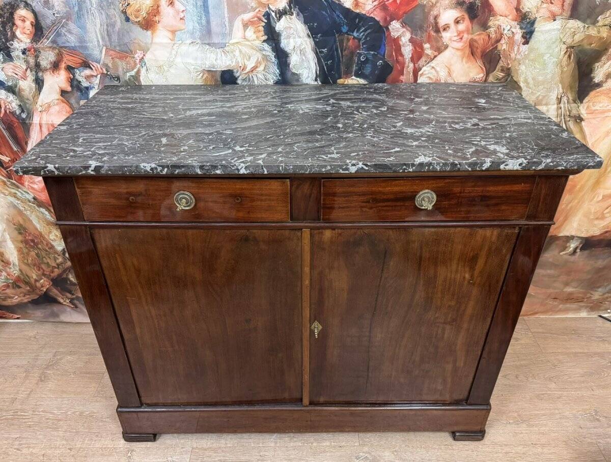 Restoration period mahogany sideboard