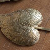 Empty old brass leaf bags