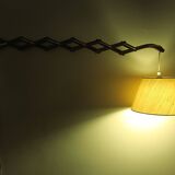 Eric Hansen for Le Klint scissor articulated wall light, Denmark 1960s