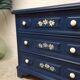 Dresser wood patterns flowers