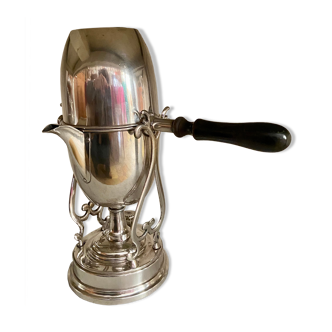 Stunning old silver metal coffee maker