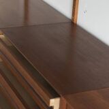 3-piece cado wall unit by poul cadovius for cado, denmark, 1960’s