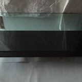 Glass coffee table