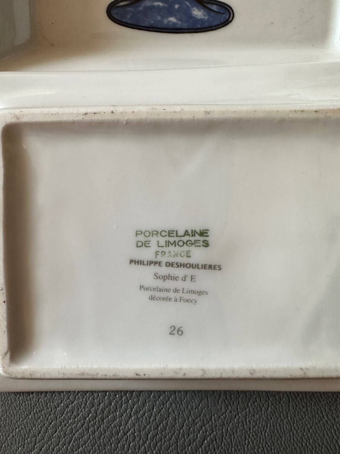 2 vides poches Limoges P. Deshoulieres
