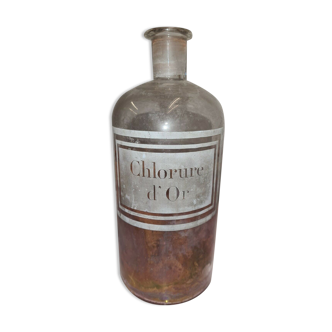 Gold chloride pharmacy bottle