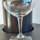 Set of 6 mismatched champagne glasses in crystal engraved years 50-60
