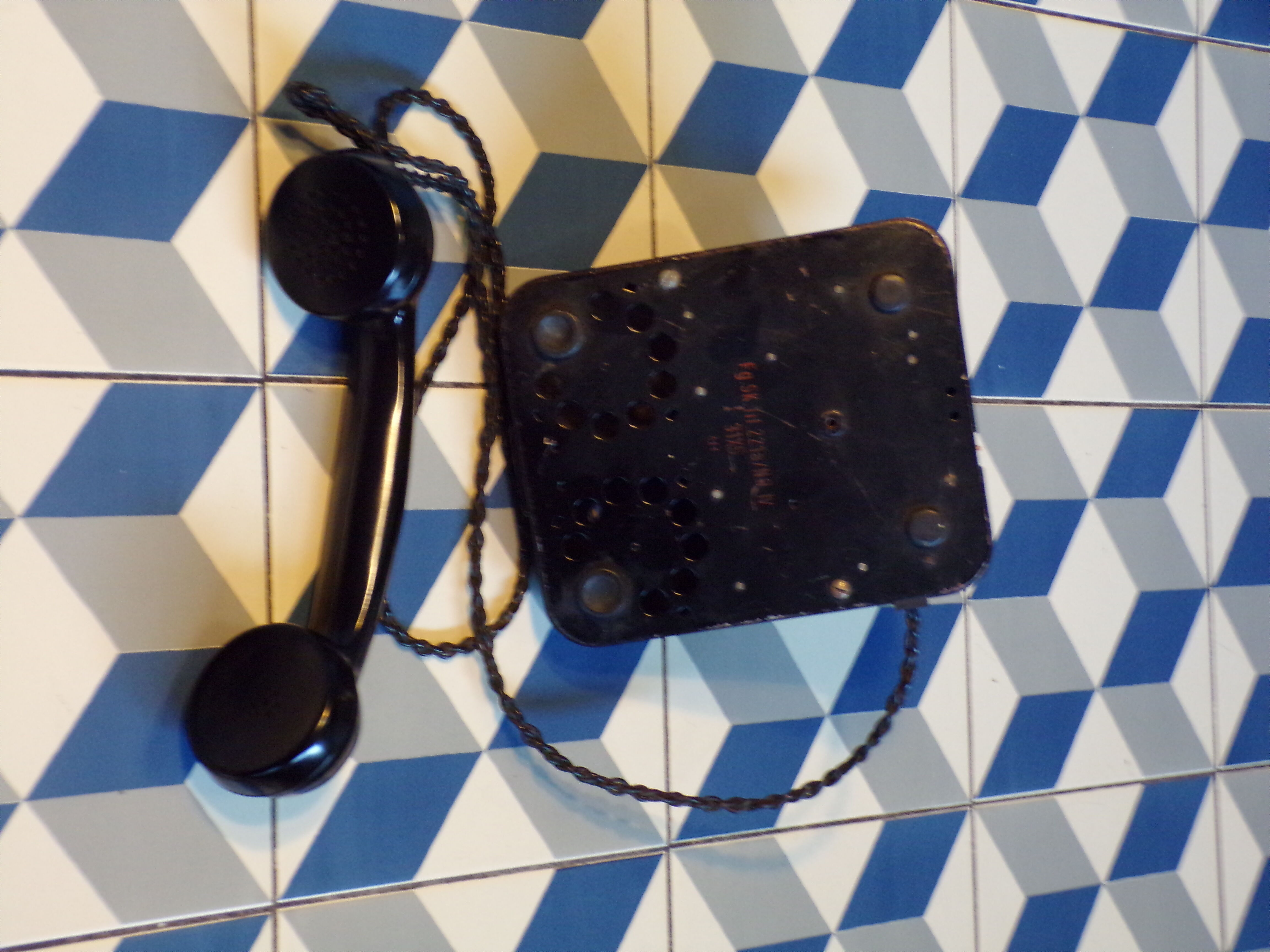 Siemens W38 1930 Bakelite Phone