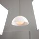 Italian Space Age Pendant in Brass and Acrylic Glass, 1970s