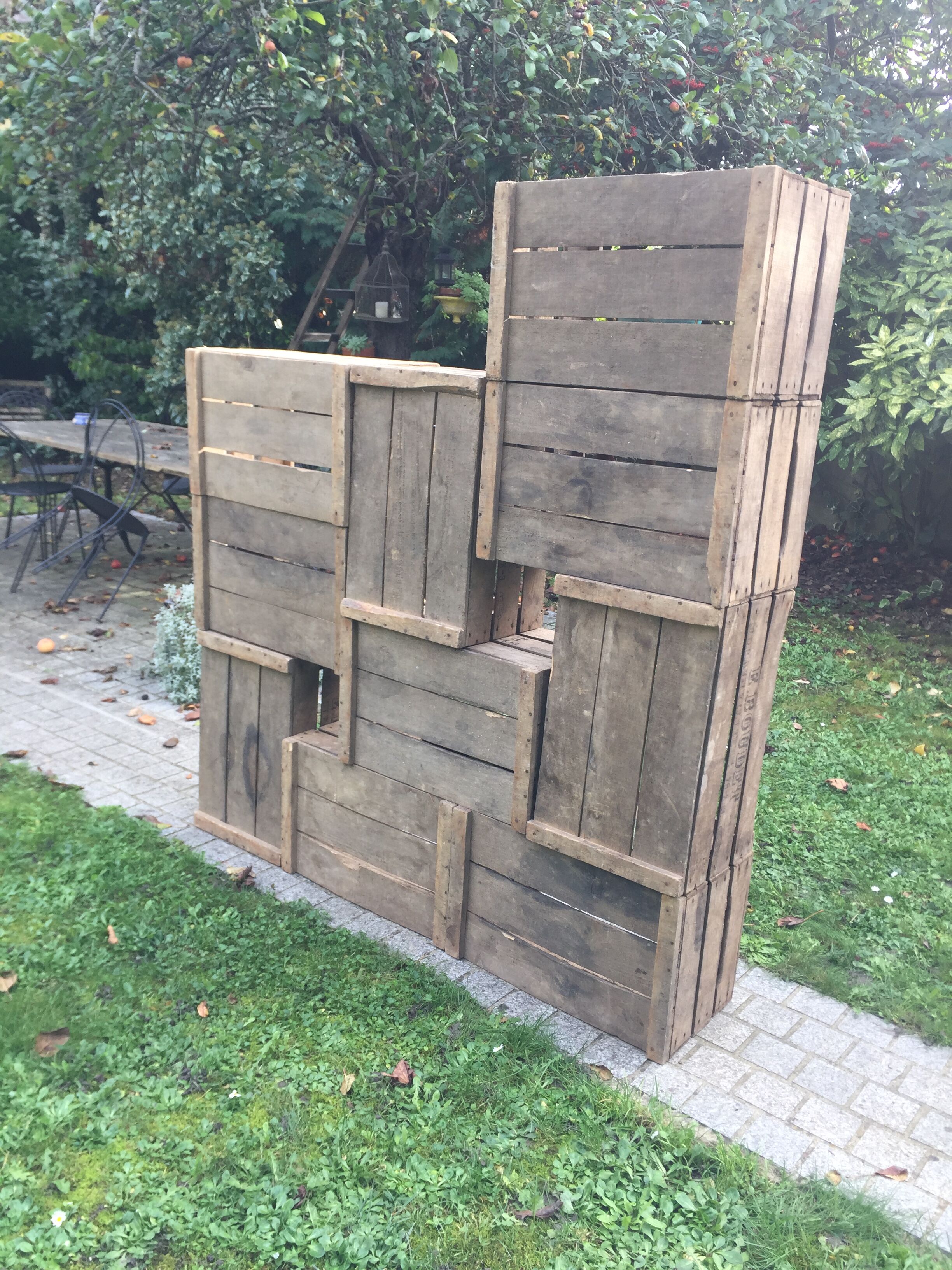 Old wooden gardener
