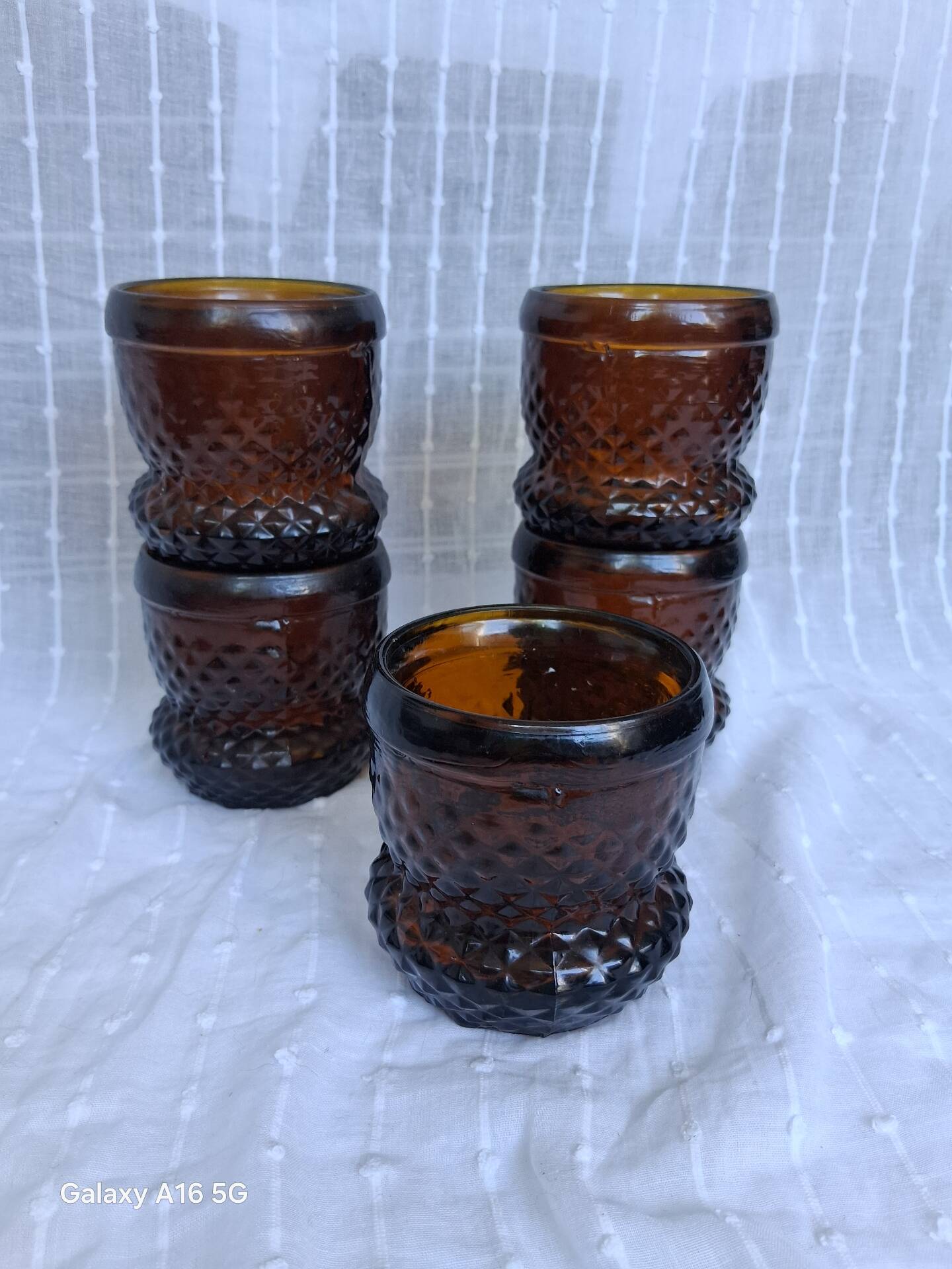 Verres à whisky  vintage années 1960-1970.