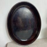 Vallauris iridescent ceramic gratin dish