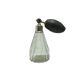 Art Deco Bohemian bronze and crystal perfume bottle, 1950s