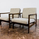 Paire de fauteuils B-7522 par Zenon Bączyk 1960s