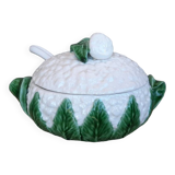 Cauliflower slip tureen