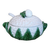 Cauliflower slip tureen
