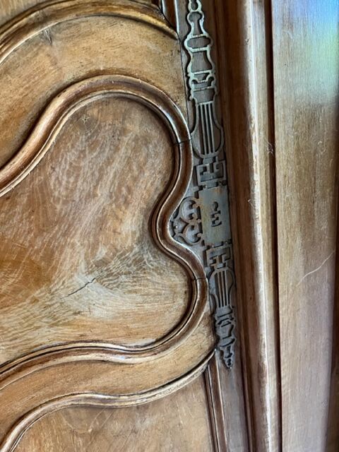 Pair of nineteenth century walnut doors