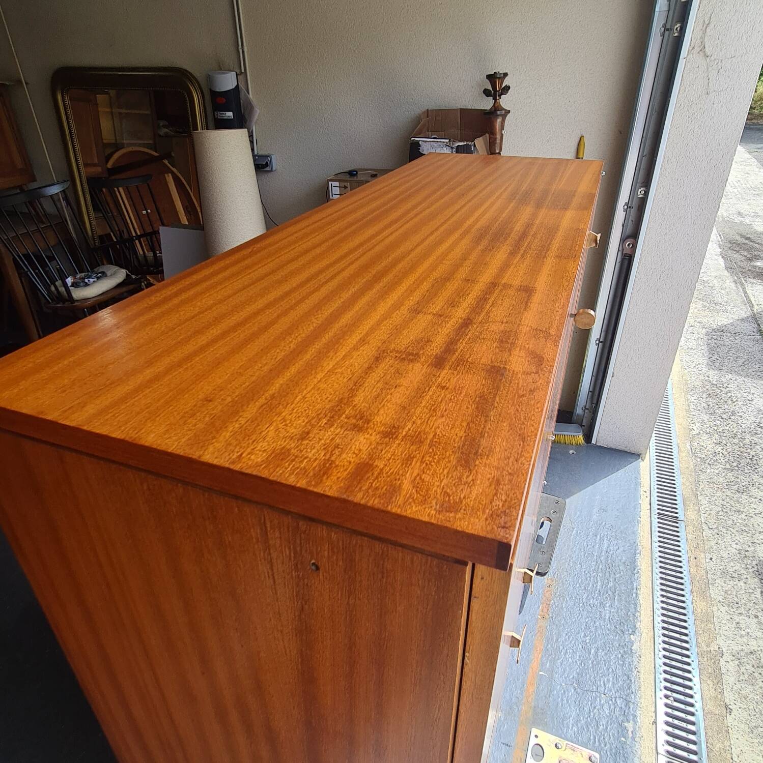 Storage unit, living buffet, secretary Marcel Gascoing