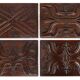 16th Century Hand-Crafted Gothic Panel in Oak, Belgium